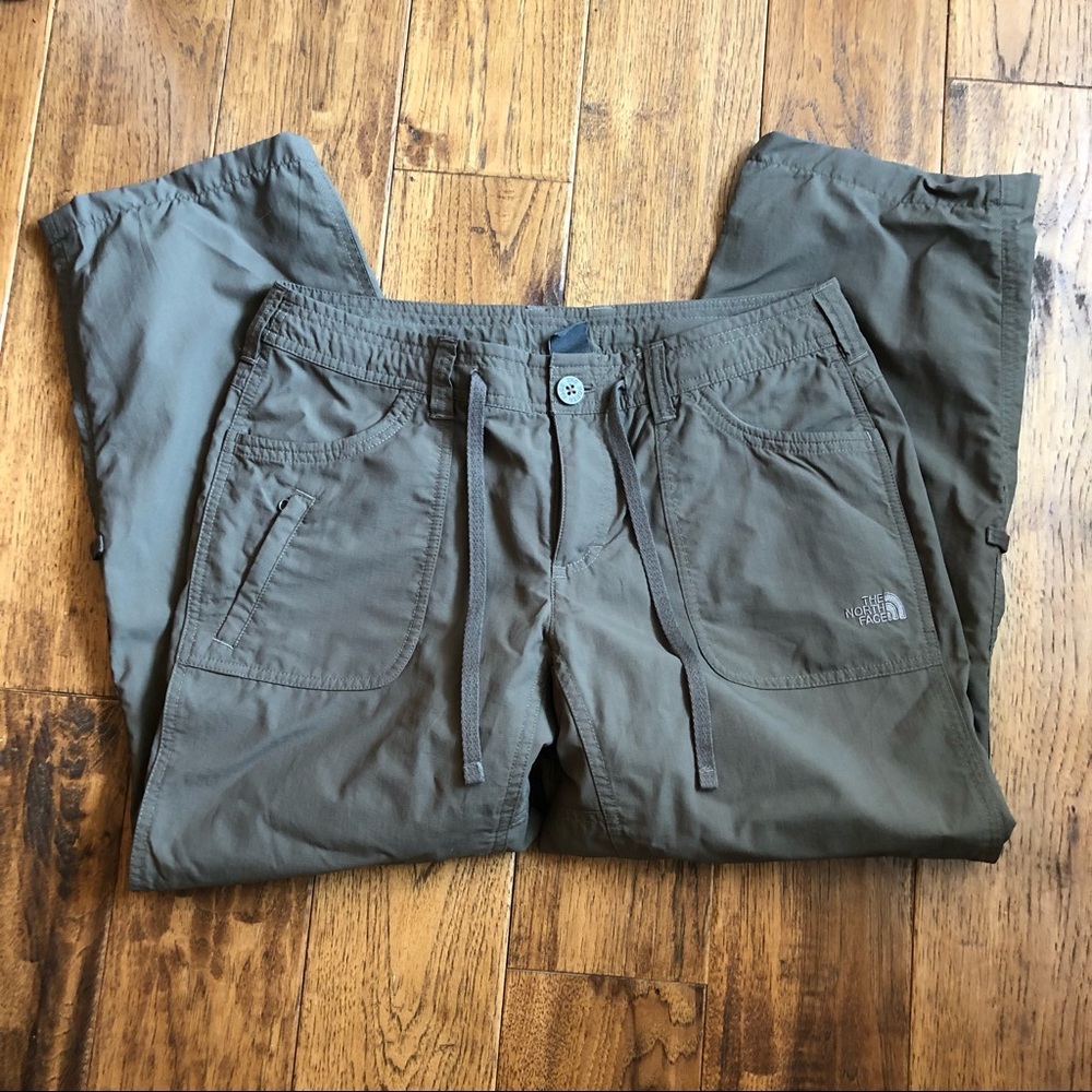 The North Face Horizon Tempest Rollup Pants Ripstop Nylon Hiking Women’s 8